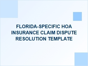 Resolving Florida Hoa Insurance Claim Disputes